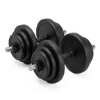 VirtuFit Verstelbare Dumbbell Set - Vinyl - 2 x 14 kg