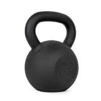 VirtuFit Kettlebell Pro - Kettle Bell - Gietijzer - 36 kg