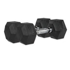 VirtuFit Hexa Dumbbell Pro Set - 2 x 10 kg