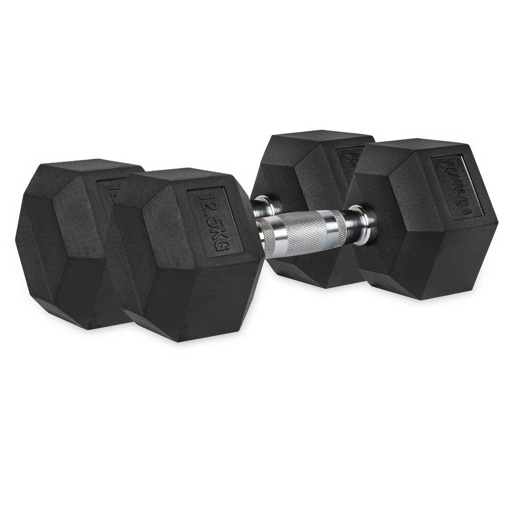 VirtuFit Hexa Dumbbell Pro Set - 2 x 12,5 kg