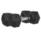 VirtuFit Hexa Dumbbell Pro Set - 2 x 12,5 kg