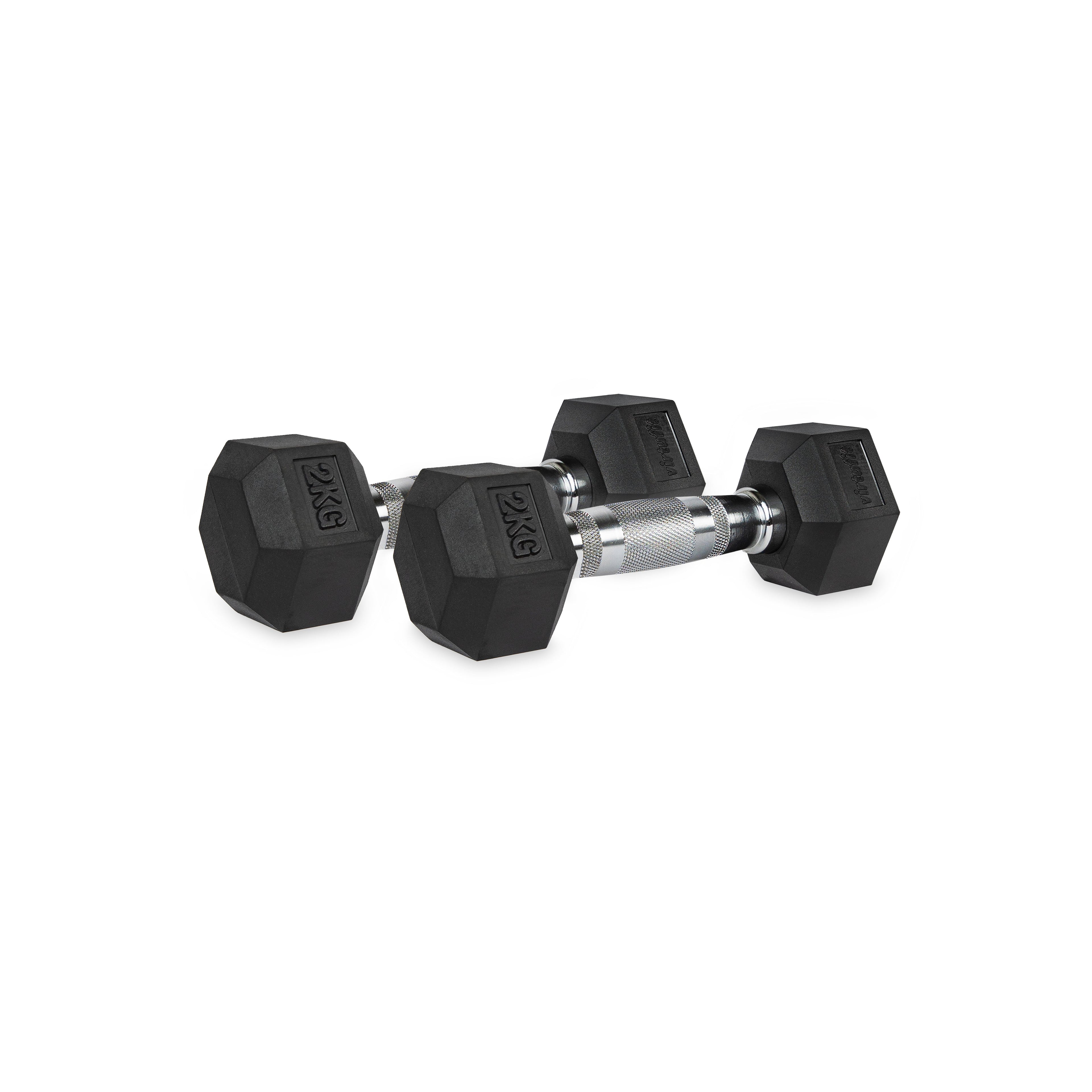 VirtuFit Hexa Dumbbell Pro Set - 2 x 2 kg