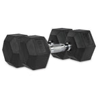 VirtuFit Hexa Dumbbell Pro Set - 2 x 22,5 kg