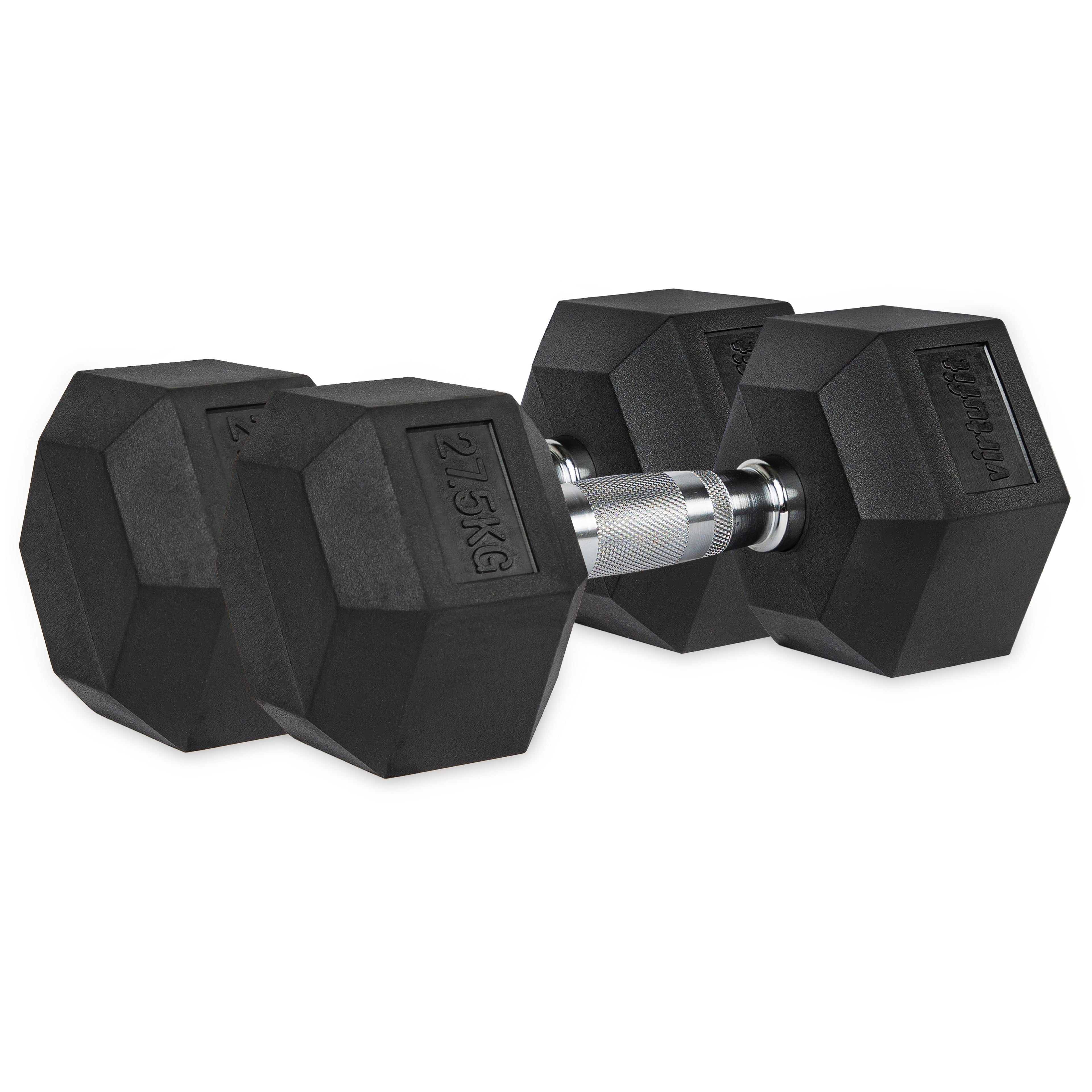 VirtuFit Hexa Dumbbell Pro Set - 2 x 27,5 kg