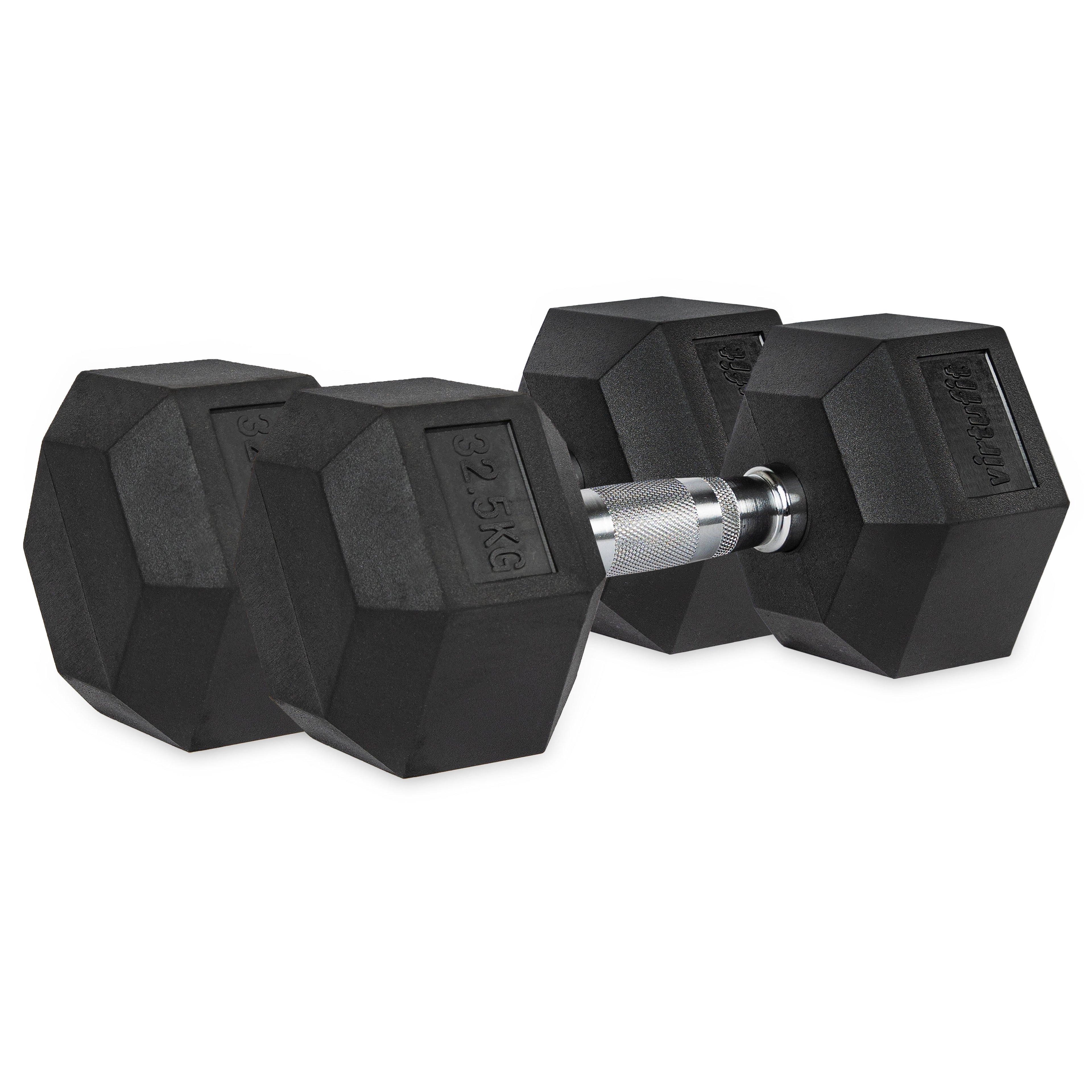VirtuFit Hexa Dumbbell Pro Set - 2 x 32,5 kg