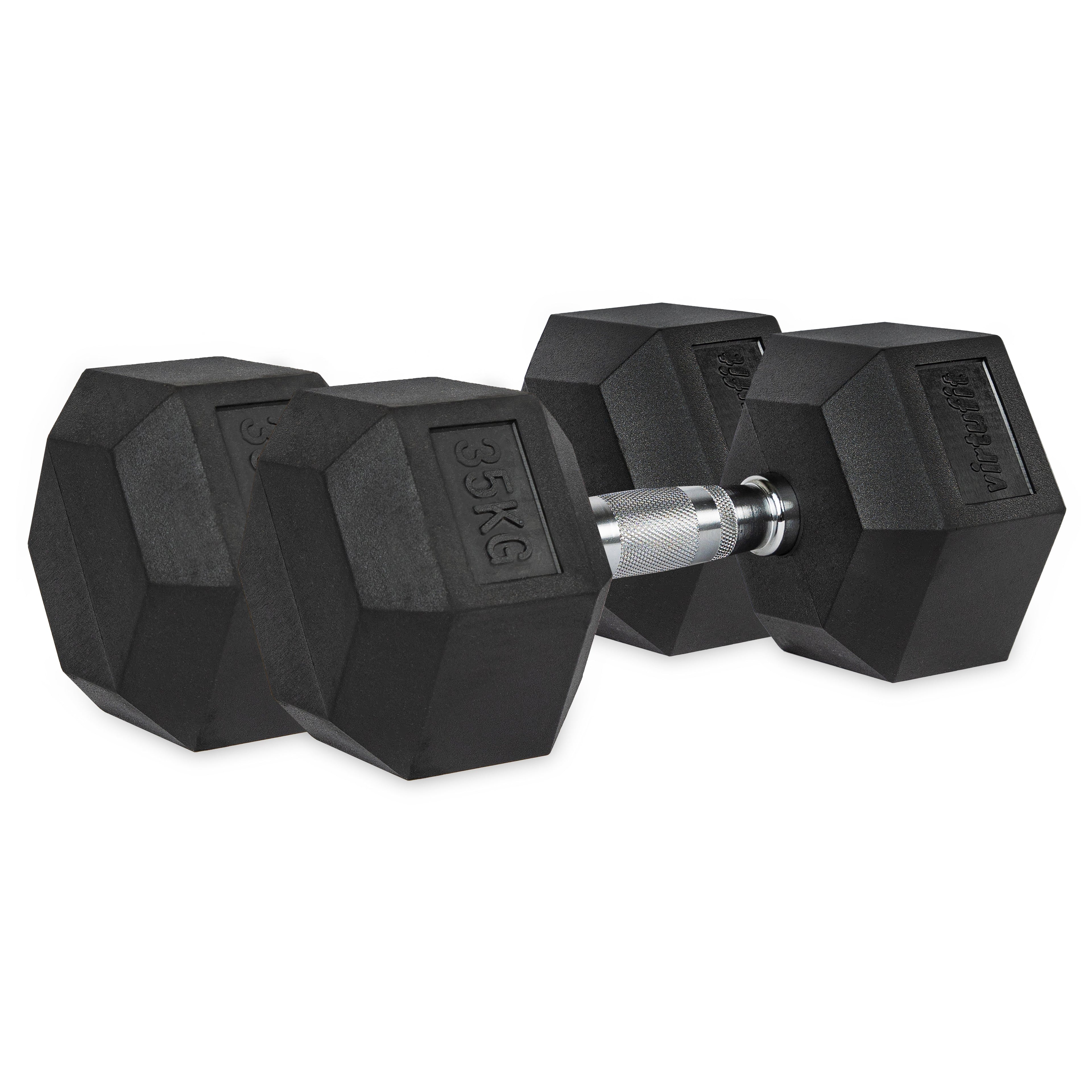 VirtuFit Hexa Dumbbell Pro Set - 2 x 35 kg