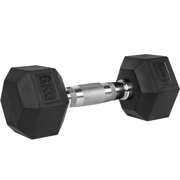VirtuFit Hexa Dumbbell Pro - 6 kg - Per Stuk