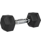 VirtuFit Hexa Dumbbell Pro - 6 kg - Per Stuk