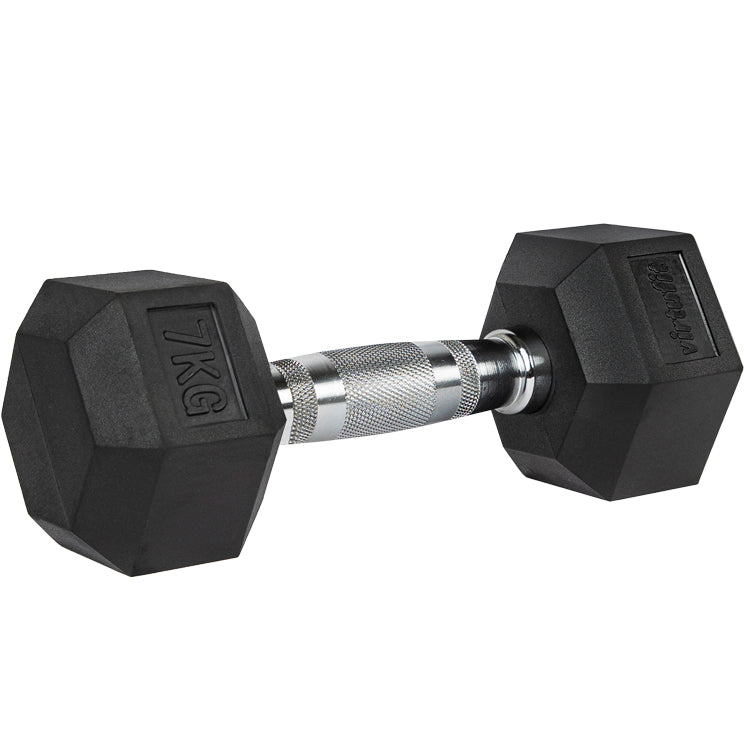 VirtuFit Hexa Dumbbell Pro - 7 kg - Per Stuk