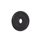 VirtuFit Gietijzeren Halterschijf - Halter gewicht - 30 mm - 1,25 kg - Zwart