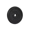 VirtuFit Gietijzeren Halterschijf - Halter gewicht - 30 mm - 5 kg - Zwart