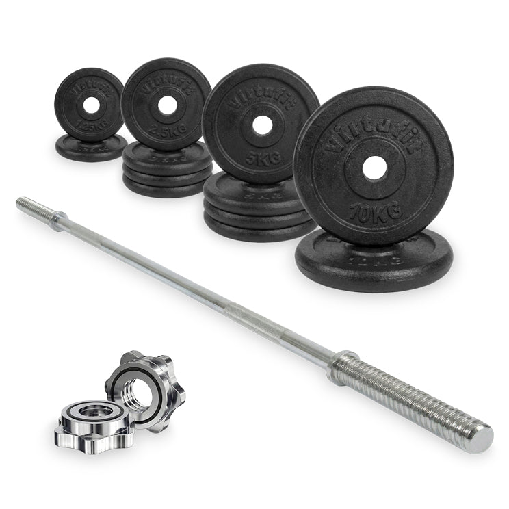 VirtuFit Gietijzeren Halterset - 60kg