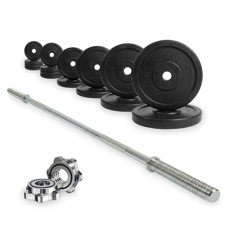 VirtuFit Rubberen Halterset - 90kg