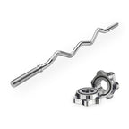VirtuFit Curlstang - EZ Halterstang - 120 cm - Schroef - 30 mm