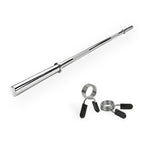 VirtuFit Halterstang - 120 cm - Veerclipsluiting - 30 mm