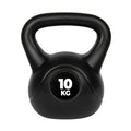 VirtuFit PVC Kettlebell - 10 kg - Zwart
