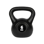 VirtuFit PVC Kettlebell - 6 kg - Zwart