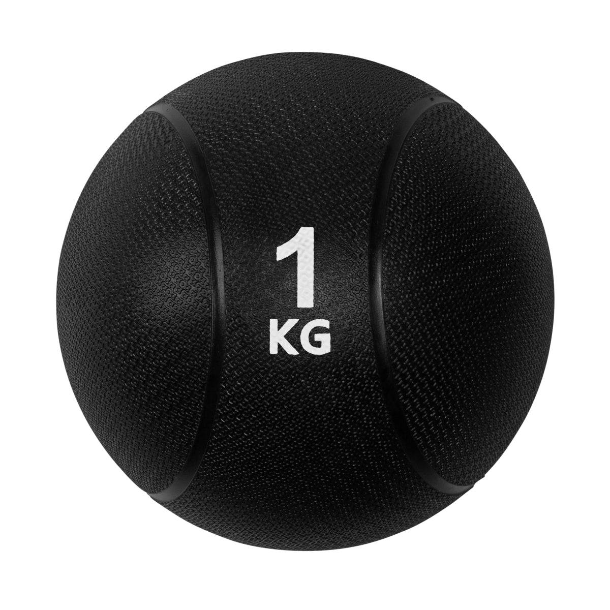 VirtuFit Medicijnbal Pro - Medicine Ball  - 1 kg - Rubber - Zwart