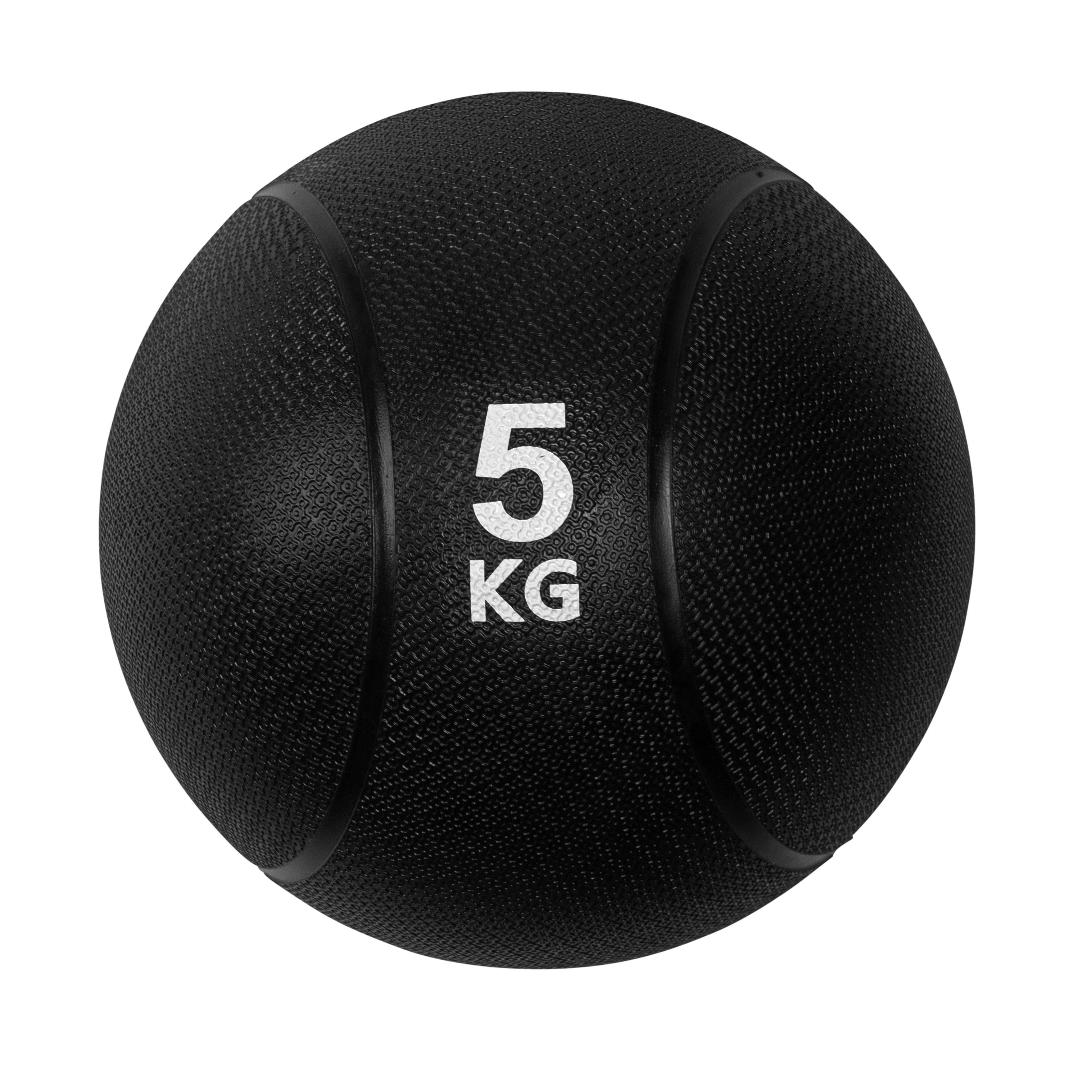 VirtuFit Medicijnbal Pro - Medicine Ball - 5 kg - Rubber - Zwart