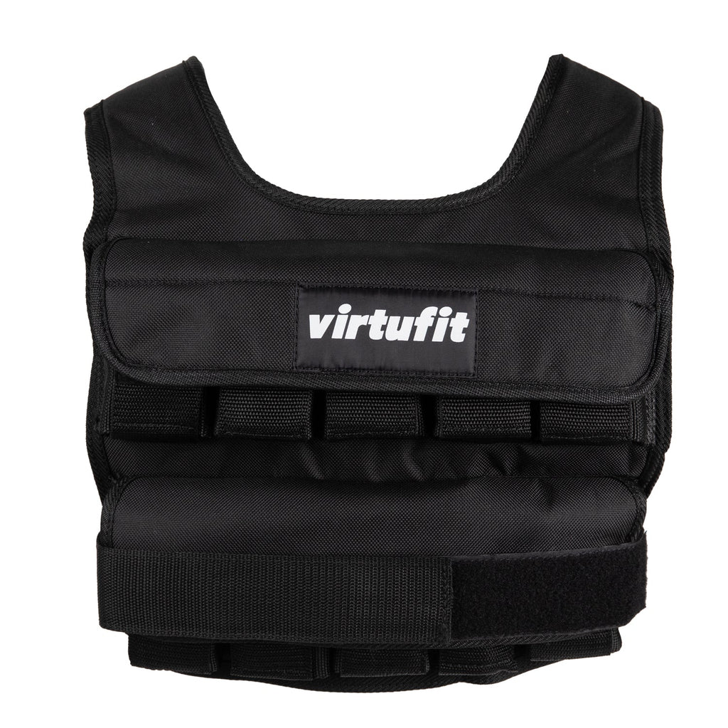 VirtuFit Verstelbaar Gewichtsvest Pro - 10 kg - Zwart