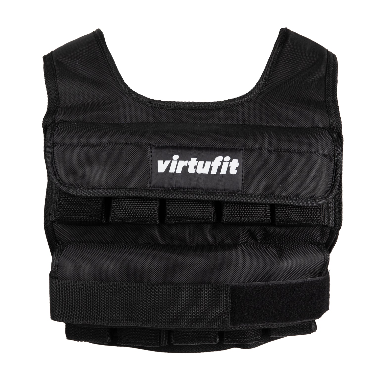 VirtuFit Verstelbaar Gewichtsvest Pro - 10 kg - Zwart