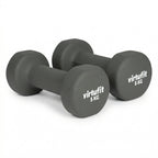 VirtuFit Vinyl Dumbbell Set Pro - 2 x 5 kg