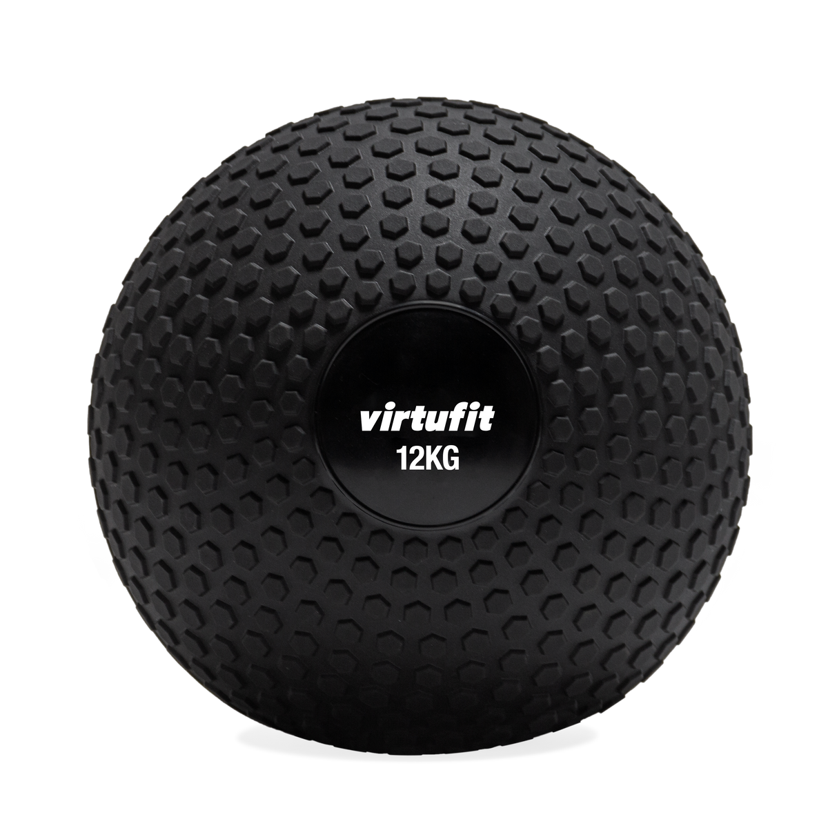 VirtuFit Slam Ball - Fitness Bal - 12 kg - Zwart - Tweedekans