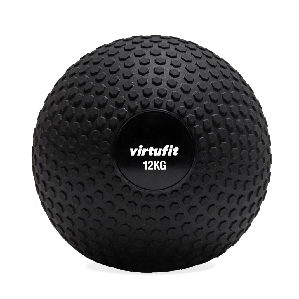 VirtuFit Slam Ball - Fitness Bal - 12 kg - Zwart