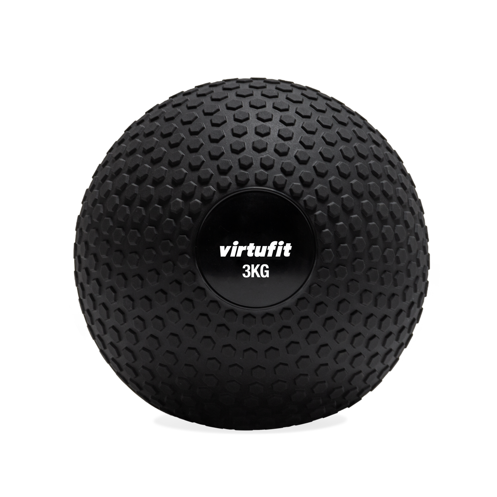 VirtuFit Slam Ball - Fitness Bal - 3 kg - Zwart