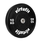 VirtuFit Bumper Plate - Olympische Halterschijf van Rubber - 50 mm - 10 kg