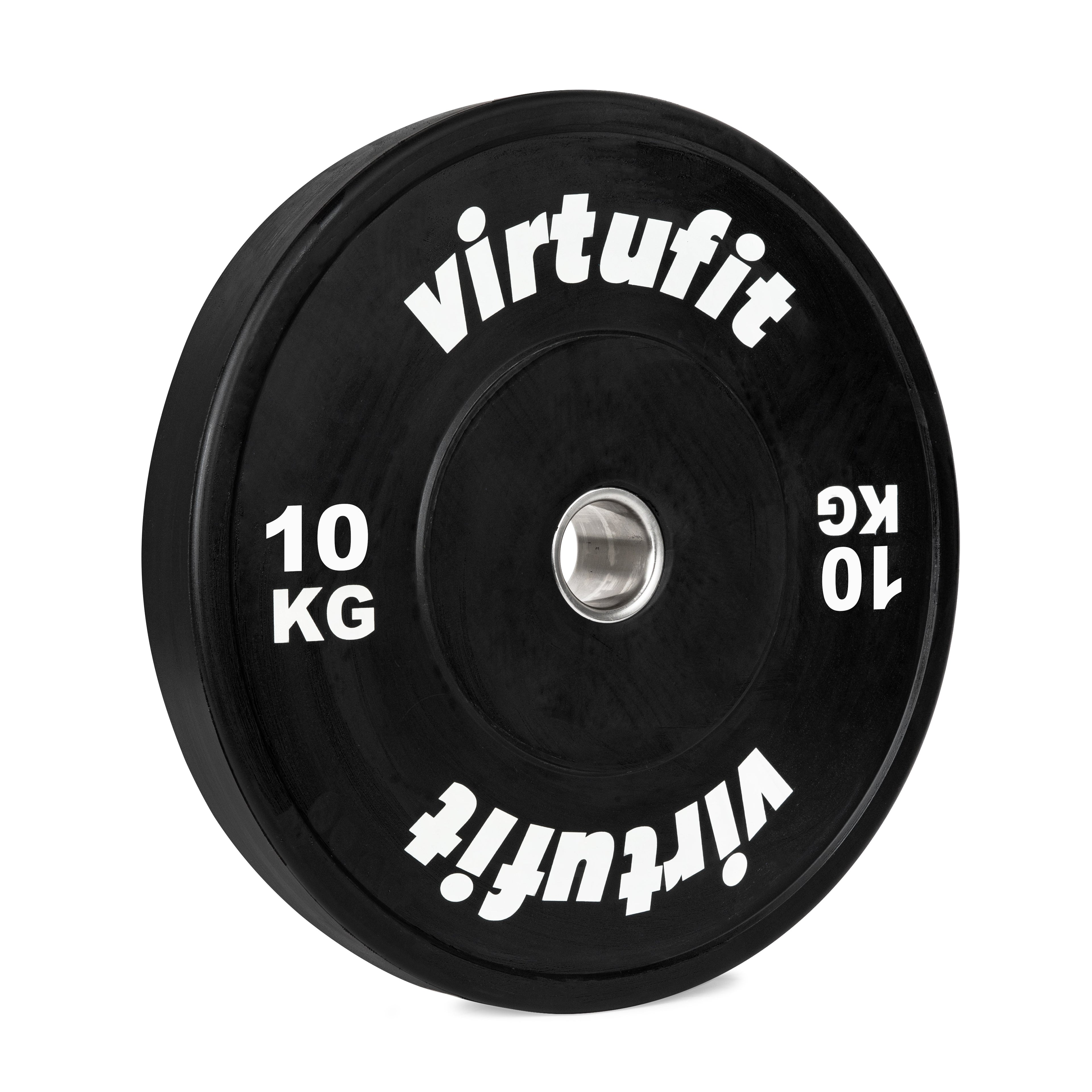 VirtuFit Bumper Plate - Olympische Halterschijf van Rubber - 50 mm - 10 kg