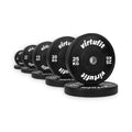 VirtuFit Bumper Plate Set - Olympische Halterschijven van Rubber - 150 kg