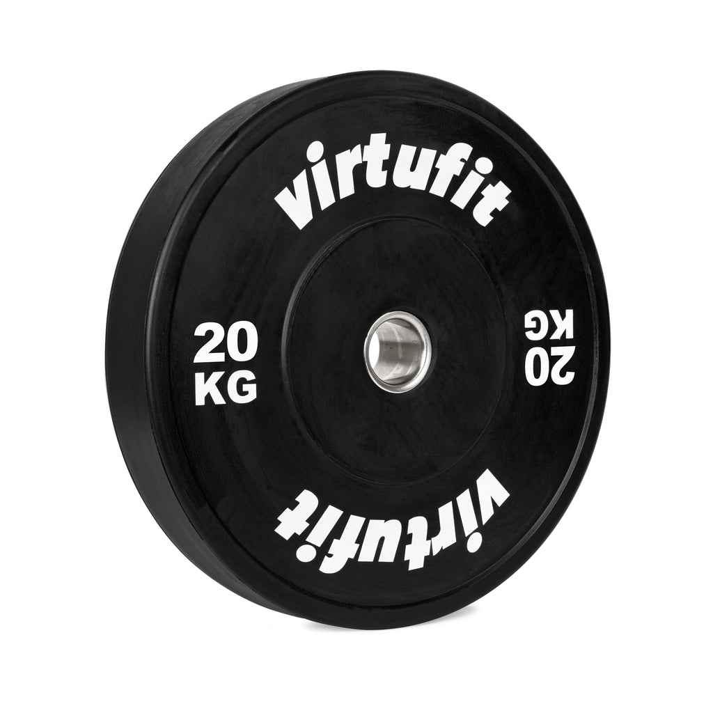 VirtuFit Bumper Plate - Olympische Halterschijf van Rubber - 50 mm - 20 kg