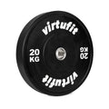 VirtuFit Bumper Plate - Olympische Halterschijf van Rubber - 50 mm - 20 kg