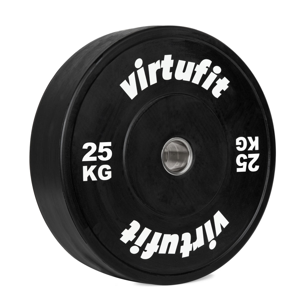 VirtuFit Bumper Plate - Olympische Halterschijf van Rubber - 50 mm - 25 kg