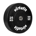 VirtuFit Bumper Plate - Olympische Halterschijf van Rubber - 50 mm - 25 kg