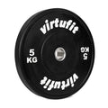 VirtuFit Bumper Plate - Olympische Halterschijf van Rubber - 50 mm - 5 kg