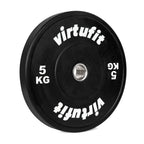 VirtuFit Bumper Plate - Olympische Halterschijf van Rubber - 50 mm - 5 kg