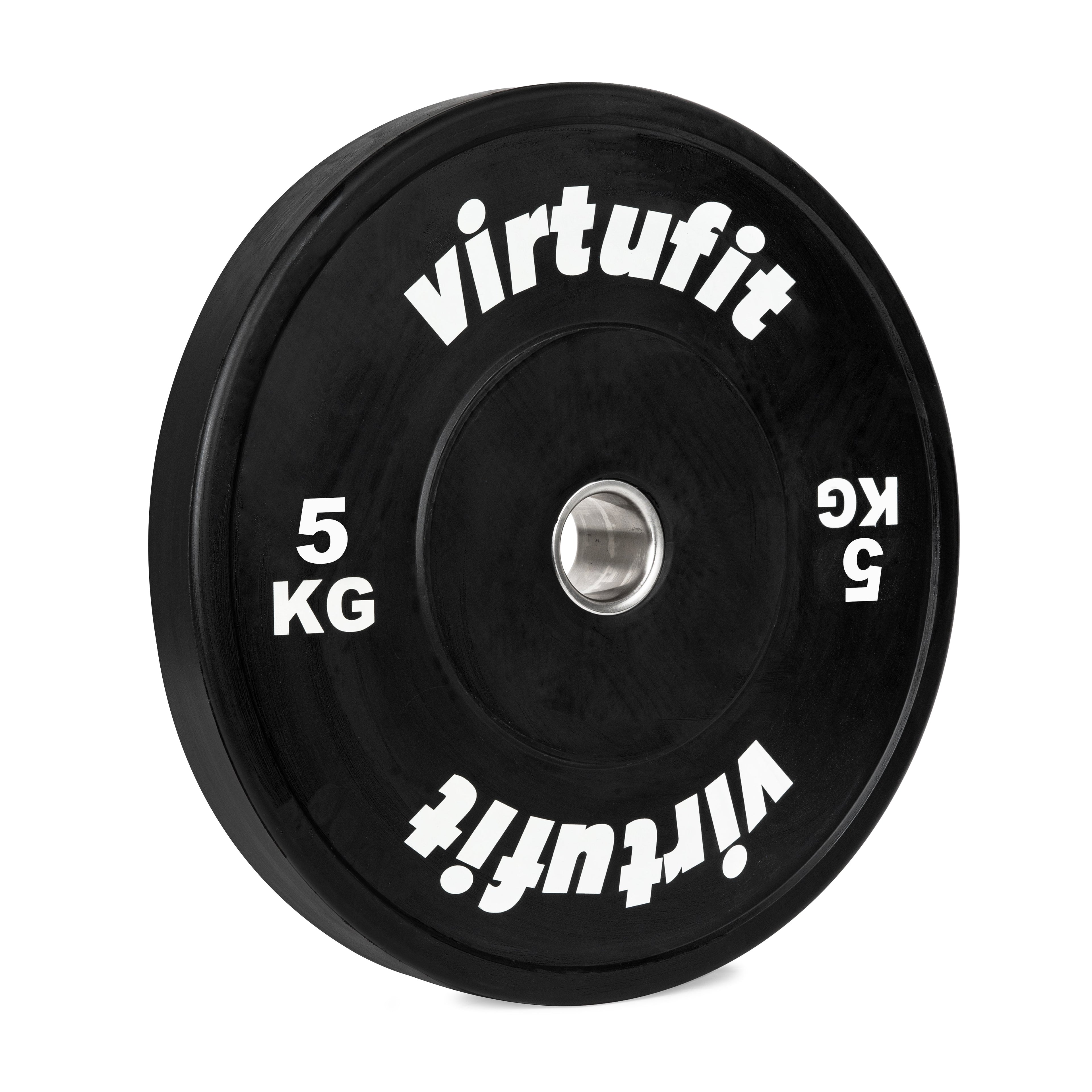 VirtuFit Bumper Plate - Olympische Halterschijf van Rubber - 50 mm - 5 kg