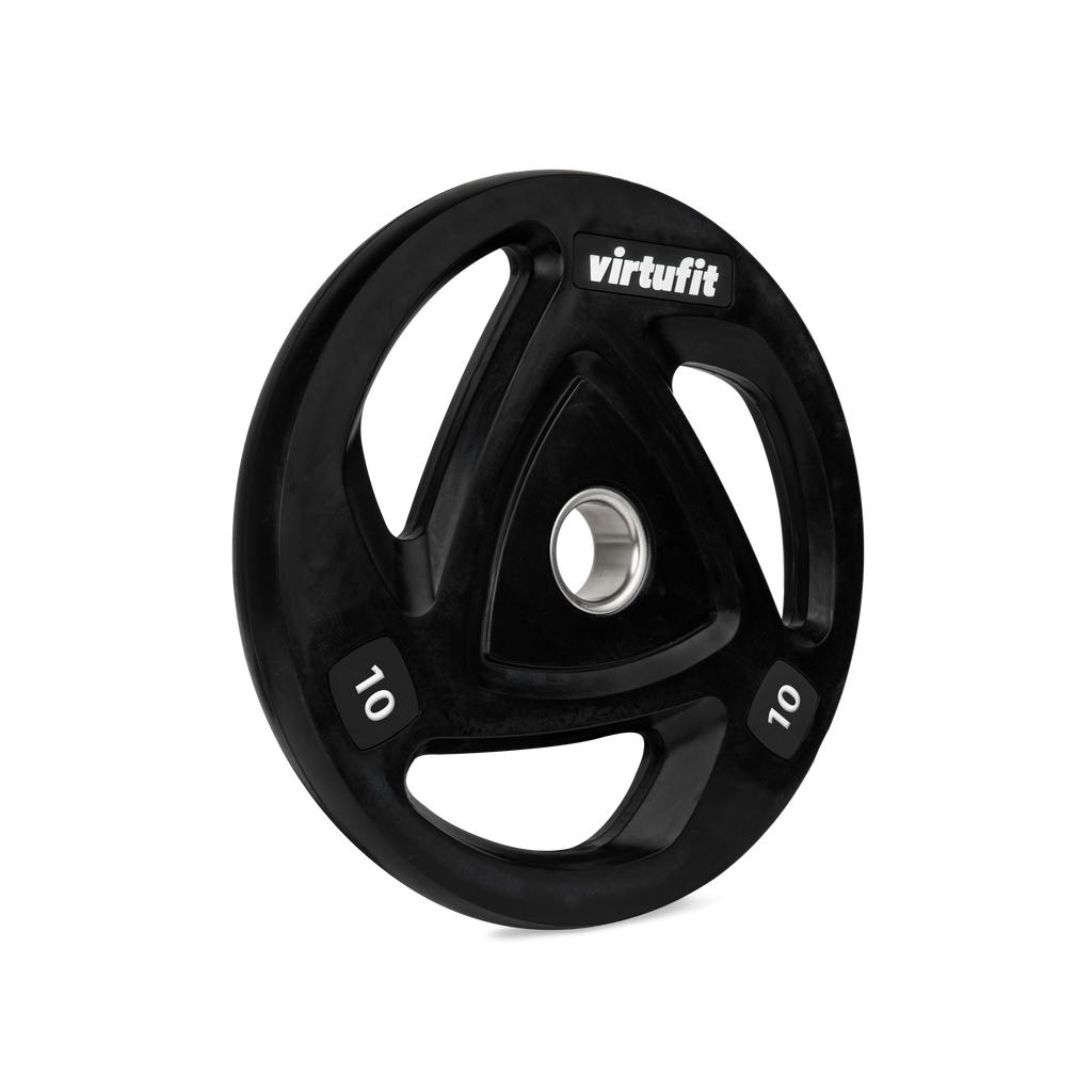 VirtuFit Olympische Rubberen Halterschijf - 10 kg