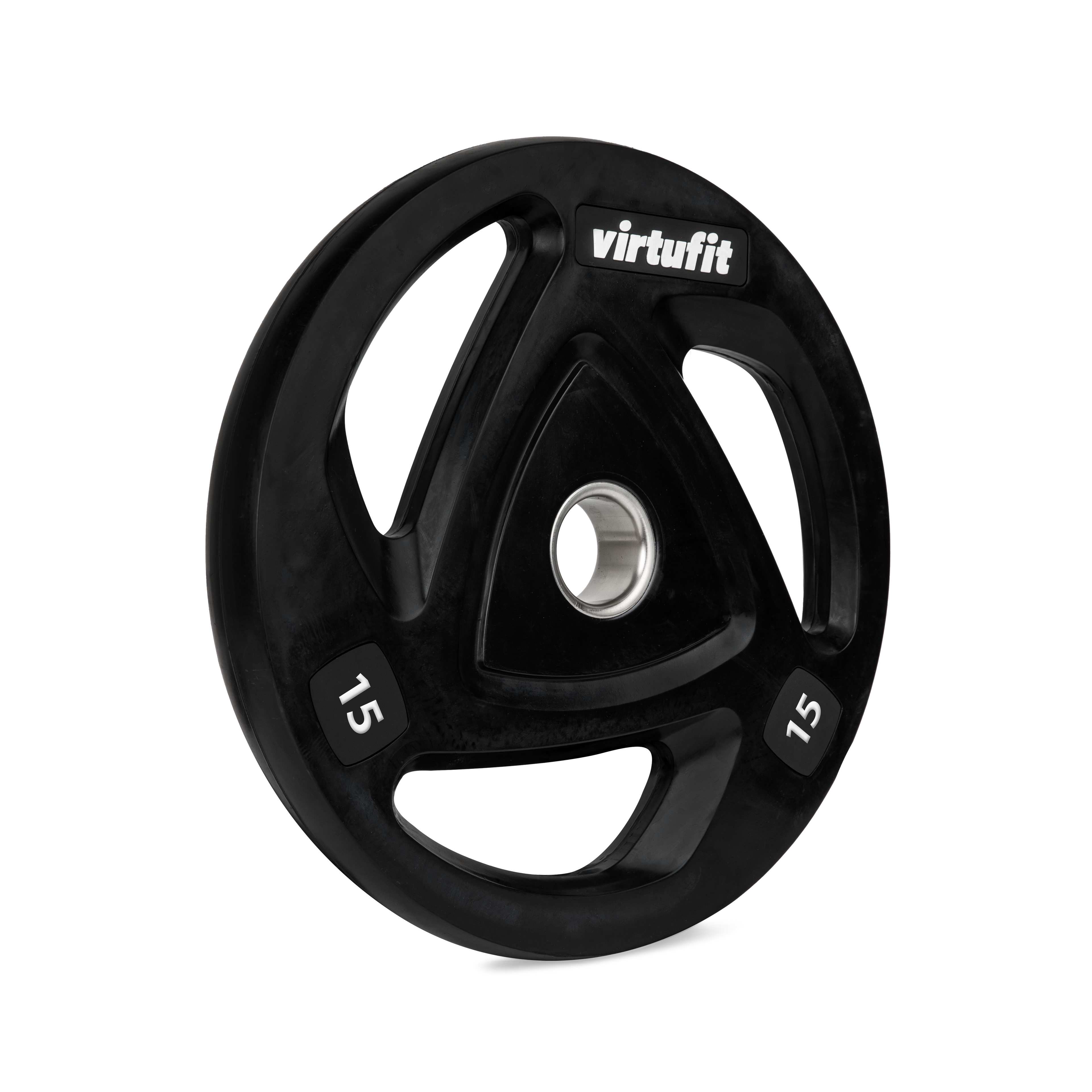 VirtuFit Olympische Rubberen Halterschijf - 15 kg