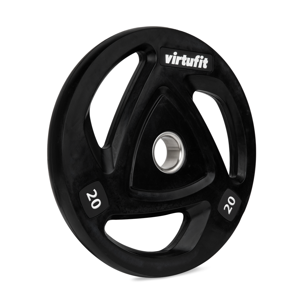 VirtuFit Olympische Rubberen Halterschijf - 20 kg