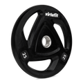 VirtuFit Olympische Rubberen Halterschijf - 25 kg