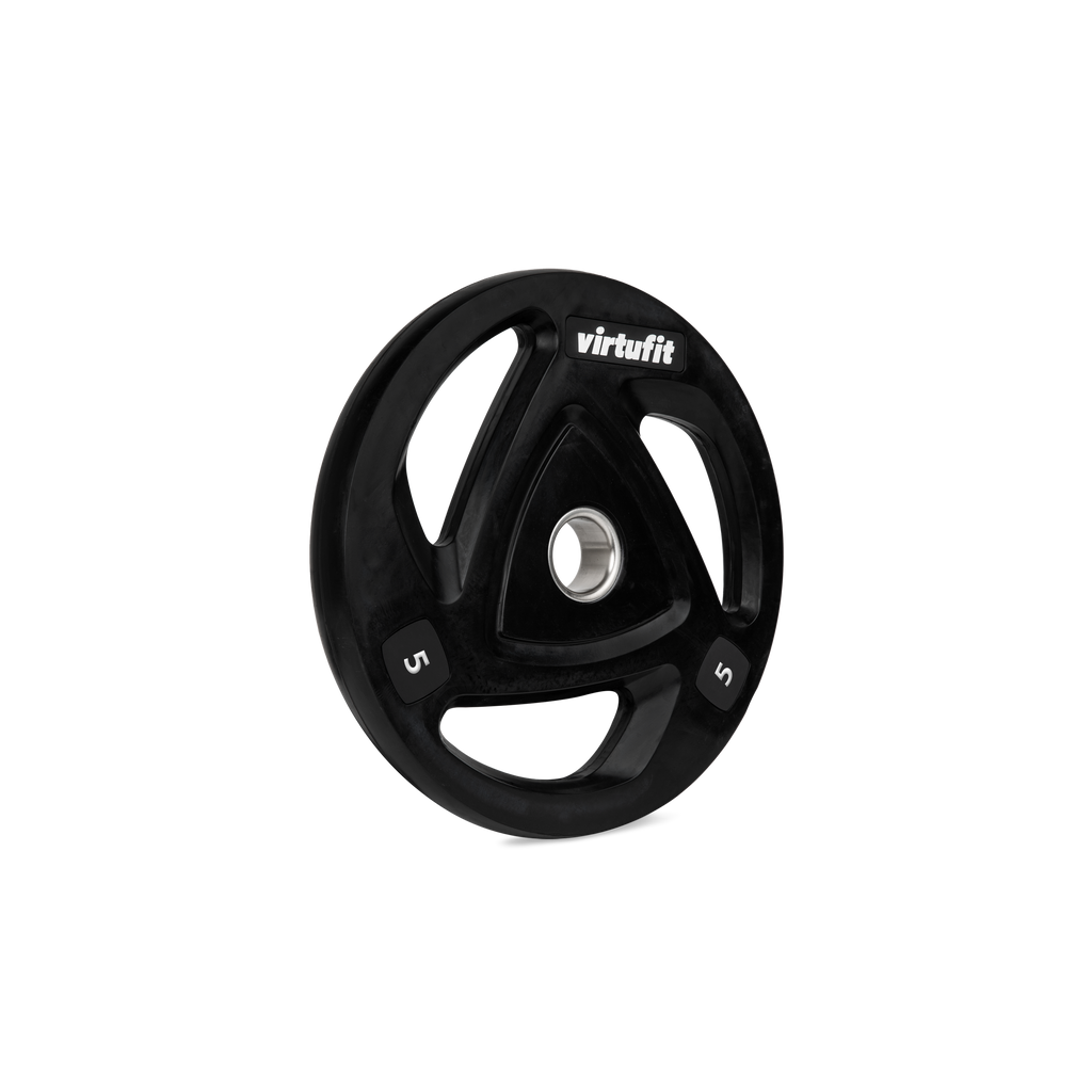VirtuFit Olympische Rubberen Halterschijf - 5 kg