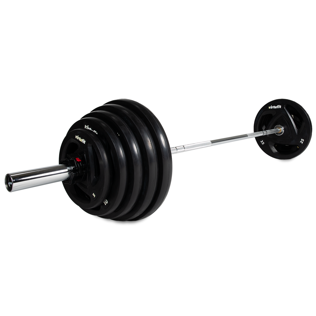 VirtuFit Olympische Rubberen Halterset - 170 kg