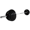 VirtuFit Olympische Rubberen Halterset - 170 kg