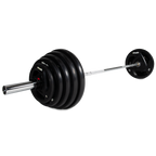 VirtuFit Olympische Rubberen Halterset - 170 kg