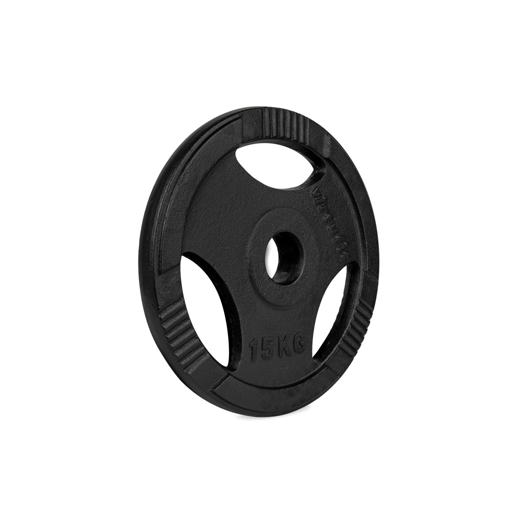 VirtuFit Olympische Gietijzeren Halterschijf - 15 kg