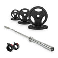 VirtuFit Olympische Gietijzeren Halterset - 90 kg