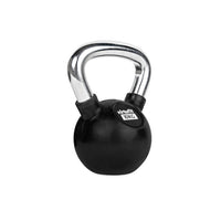 VirtuFit Kettlebell - Rubber/Chroom - 10 kg